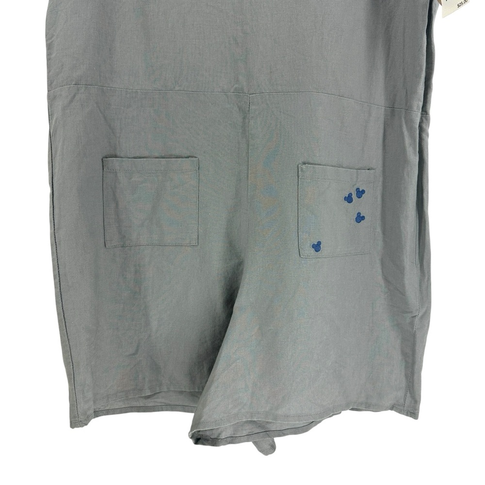 NWT Junk Food Disney Mickey Linen Cotton Romper - Picture 5 of 10
